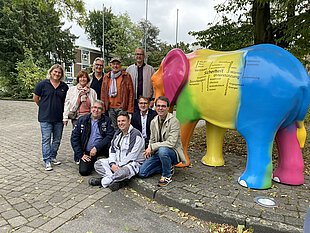 Neugestalteter Model-Elefant des LWL