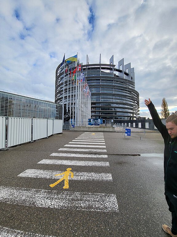 Hier geht's zum Europaparlament